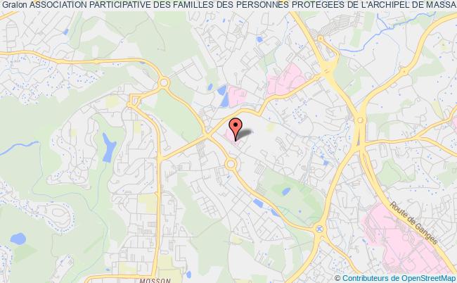 plan association Association Participative Des Familles Des Personnes Protegees De L'archipel De Massane - Afpam Montpellier