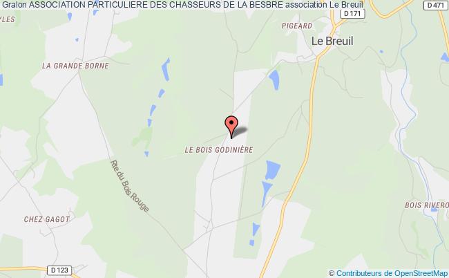 plan association Association Particuliere Des Chasseurs De La Besbre Le Breuil