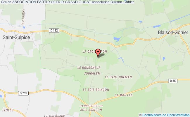 plan association Association Partir Offrir Grand Ouest Blaison-Saint-Sulpice