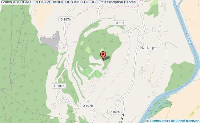plan association Association Parveranne Des Amis Du Bugey Parves
