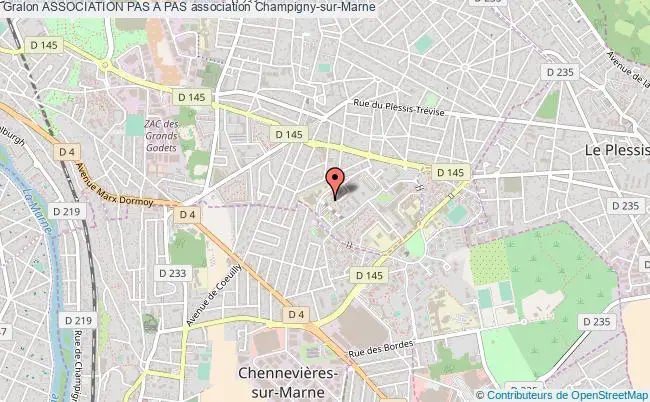 plan association Association Pas A Pas Champigny-sur-Marne