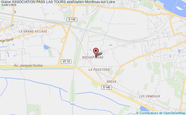 plan association Association Pass Las Tours Montlouis-sur-Loire