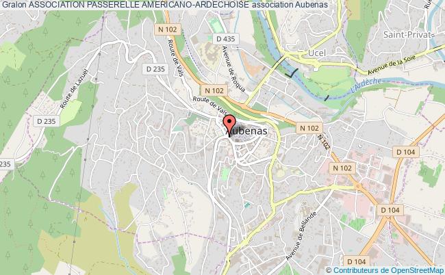 ASSOCIATION PASSERELLE AMERICANO-ARDECHOISE