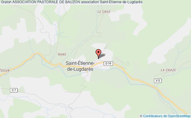 plan association Association Pastorale De Bauzon Saint-Étienne-de-Lugdarès