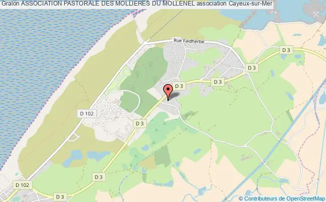 plan association Association Pastorale Des Mollieres Du Mollenel Cayeux-sur-Mer