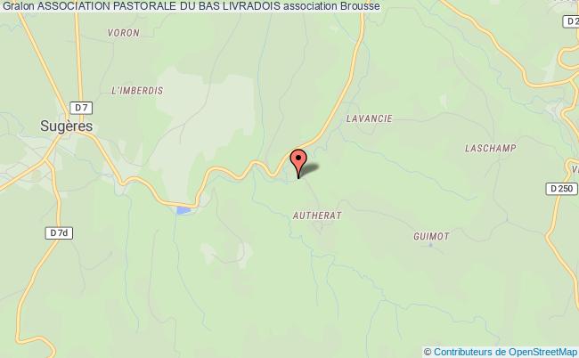 ASSOCIATION PASTORALE DU BAS LIVRADOIS