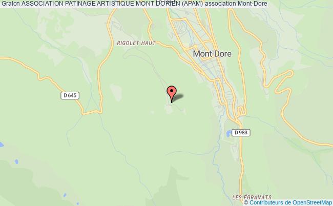 plan association Association Patinage Artistique Mont Dorien (apam) Mont-Dore