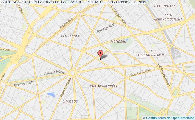 plan association Association Patrimoine Croissance Retraite - Apcr Paris