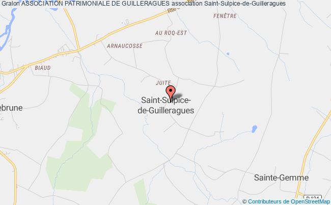 plan association Association Patrimoniale De Guilleragues Saint-Sulpice-de-Guilleragues