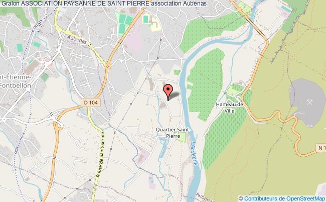 ASSOCIATION PAYSANNE DE SAINT PIERRE