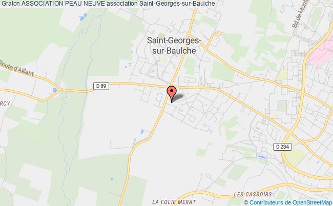 plan association Association Peau Neuve Saint-Georges-sur-Baulche