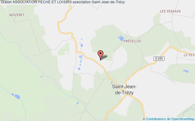 plan association Association Peche Et Loisirs Saint-Jean-de-Trézy