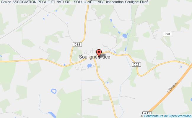 plan association Association Peche Et Nature - Souligne Flace Souligné-Flacé