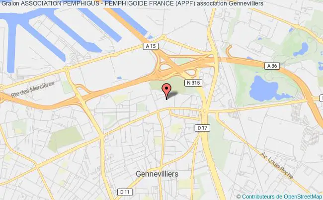 plan association Association Pemphigus - Pemphigoide France (appf) Paris