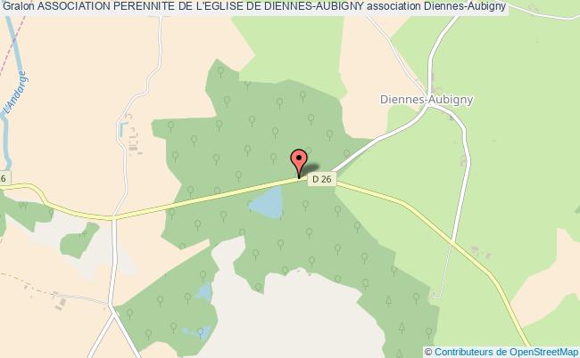 plan association Association Perennite De L'eglise De Diennes-aubigny Diennes-Aubigny