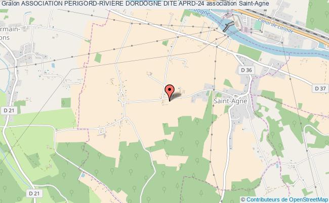 plan association Association Perigord-riviere Dordogne Dite Aprd-24 Saint-Agne