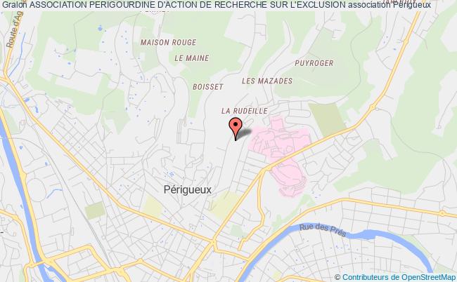 plan association Association Perigourdine D'action De Recherche Sur L'exclusion Périgueux