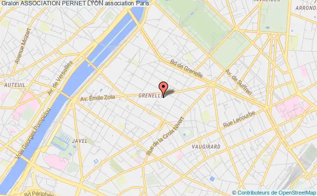 plan association Association Pernet Lyon Paris