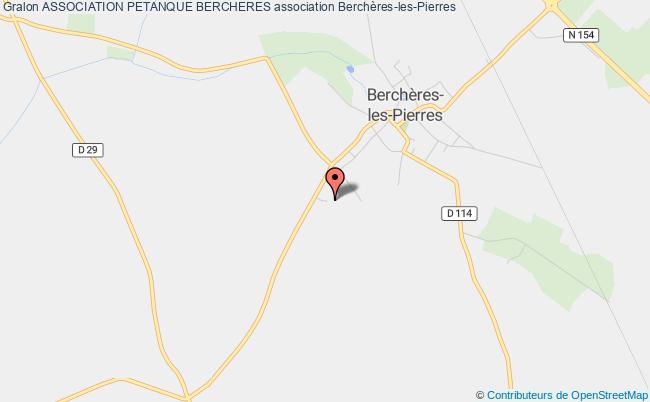 plan association Association Petanque Bercheres Berchères-les-Pierres