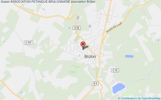 ASSOCIATION PETANQUE BRULONNAISE