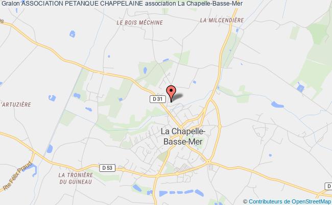 plan association Association Petanque Chappelaine Divatte-sur-Loire