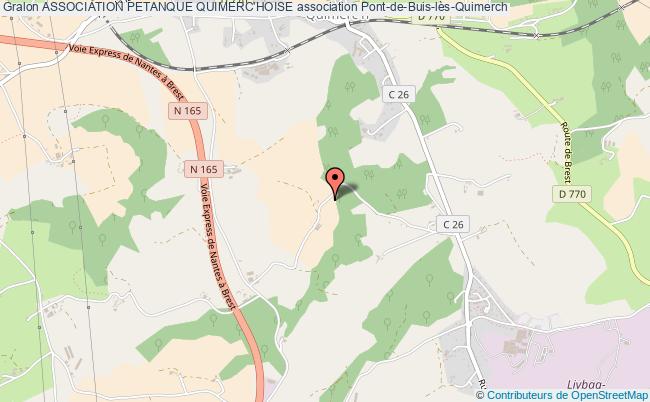 plan association Association Petanque Quimerc'hoise Pont-de-Buis-lès-Quimerch