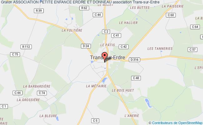 plan association Association Petite Enfance Erdre Et Donneau Trans-sur-Erdre