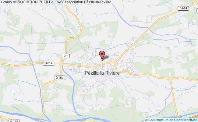 plan association Association Pezilla / Say Pézilla-la-Rivière