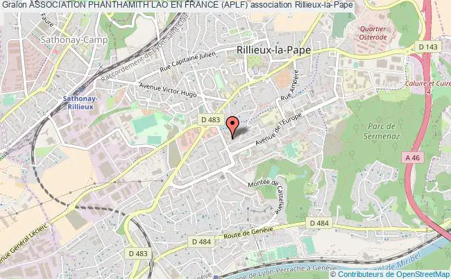 plan association Association Phanthamith Lao En France (aplf) Rillieux-la-Pape