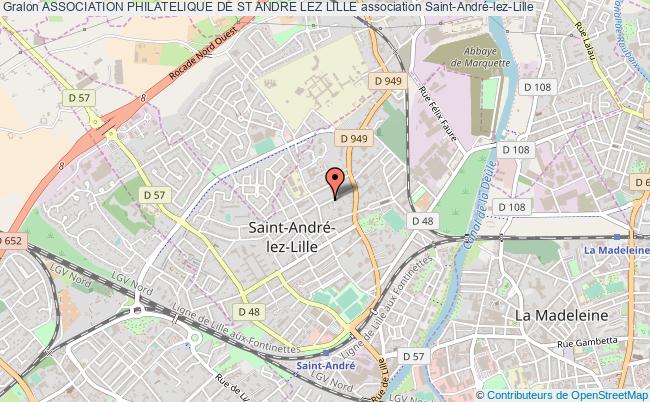 plan association Association Philatelique De St Andre Lez Lille Saint-André-lez-Lille