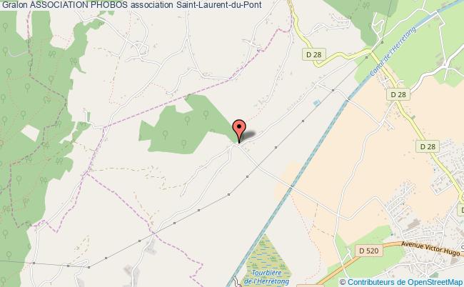 plan association Association Phobos Saint-Laurent-du-Pont