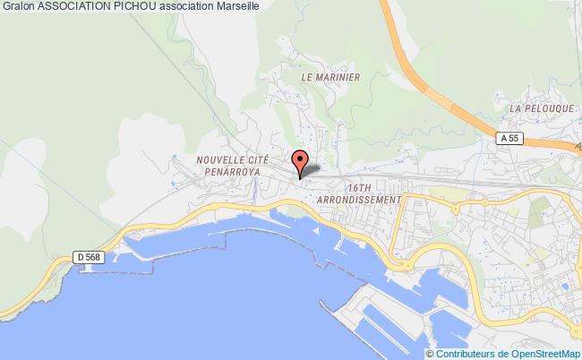 plan association Association Pichou Marseille 16