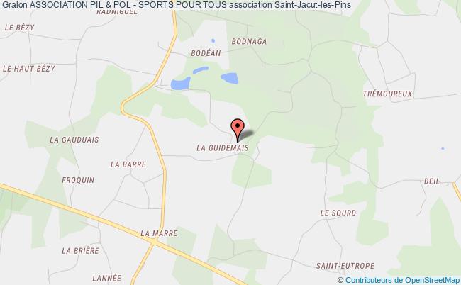 plan association Association Pil & Pol - Sports Pour Tous Saint-Jacut-les-Pins