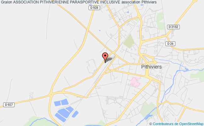 plan association Association Pithiverienne Parasportive Inclusive Pithiviers