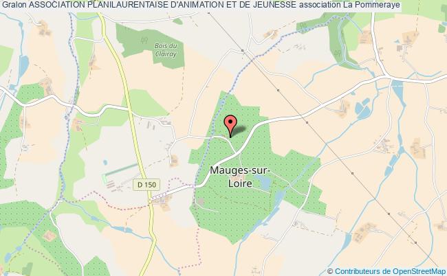 plan association Association Planilaurentaise D'animation Et De Jeunesse Mauges-sur-Loire