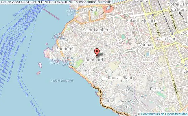 plan association Association Pleines Consciences Marseille 7