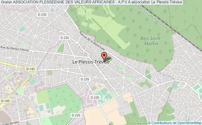 plan association Association PlessÉenne Des Valeurs Africaines - A.p.v.a Le    Plessis-Trévise