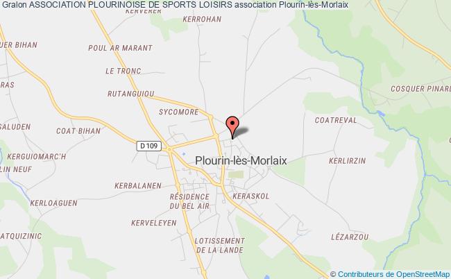 plan association Association Plourinoise De Sports Loisirs Plourin-lès-Morlaix