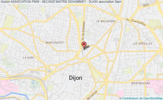 plan association Association Pmm - Second MaÎtre Denommey - Dijon Dijon