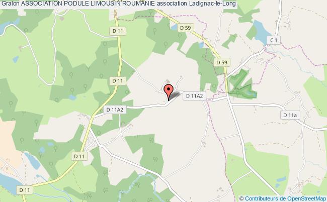 plan association Association Podule Limousin Roumanie Ladignac-le-Long