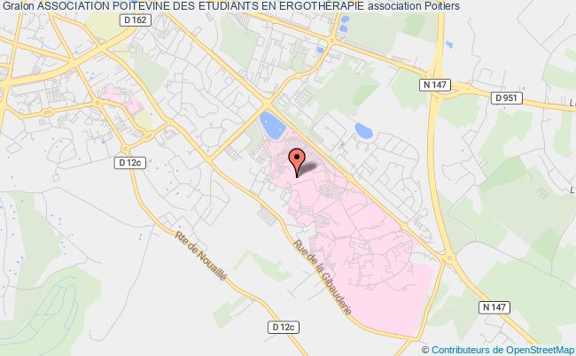 plan association Association Poitevine Des Etudiants En ErgothÉrapie Poitiers