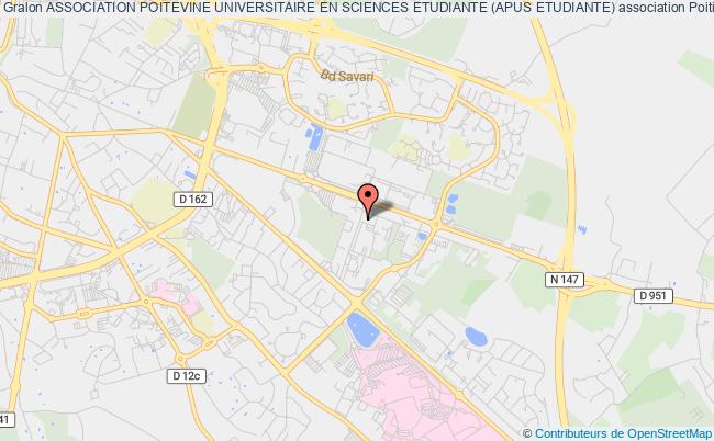 plan association Association Poitevine Universitaire En Sciences Etudiante (apus Etudiante) Poitiers cedex 9
