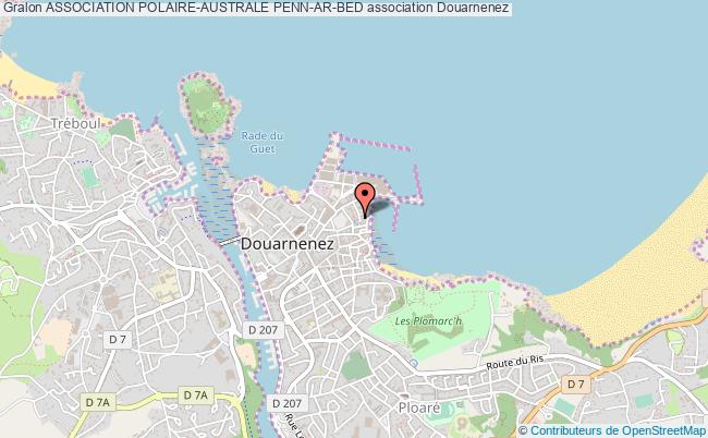 plan association Association Polaire-australe Penn-ar-bed Douarnenez