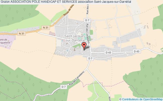 plan association Association PÔle Handicap Et Services Saint-Jacques-sur-Darnétal