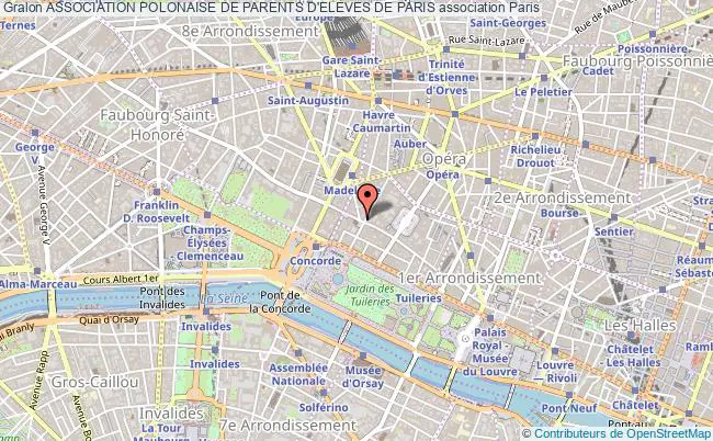 plan association Association Polonaise De Parents D'eleves De Paris Paris