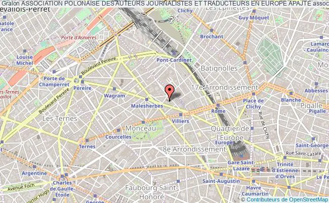 plan association Association Polonaise Des Auteurs Journalistes Et Traducteurs En Europe Apajte Paris