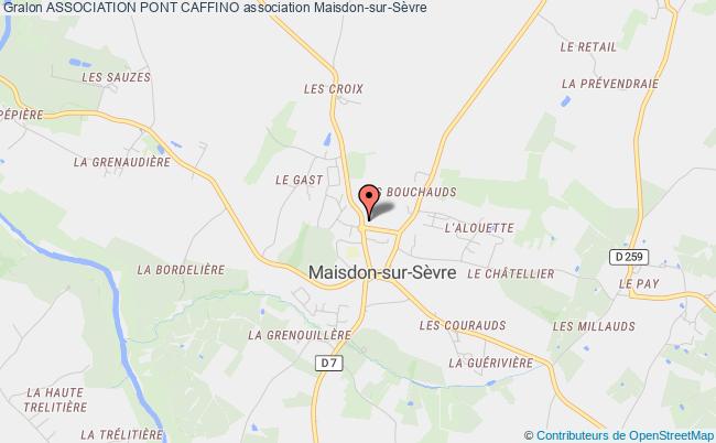 plan association Association Pont Caffino Maisdon-sur-Sèvre