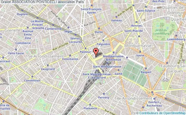 plan association Association Ponticelli Paris