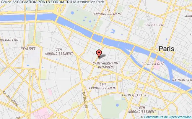 plan association Association Ponts Forum Trium Paris