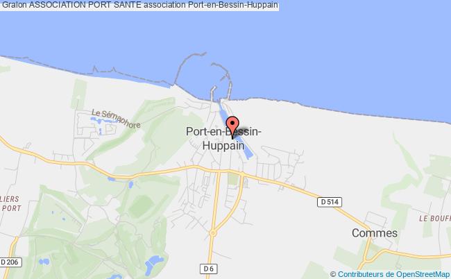 plan association Association Port Sante Port-en-Bessin-Huppain